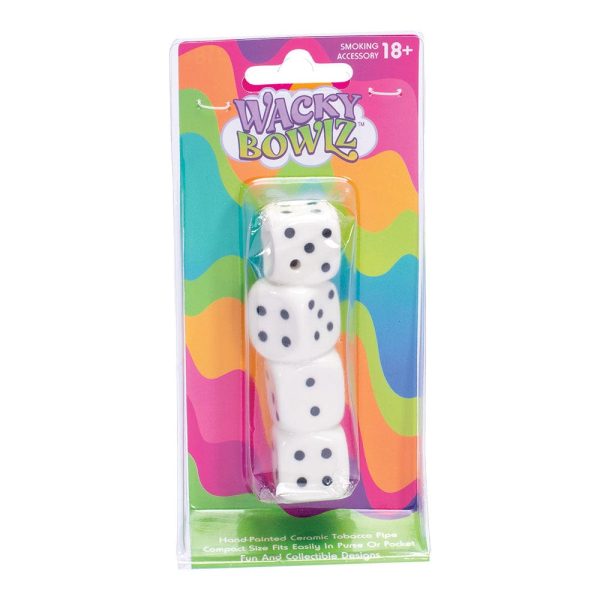 Wacky Bowlz Dice Ceramic Hand Pipe Hot on Sale - Image 3