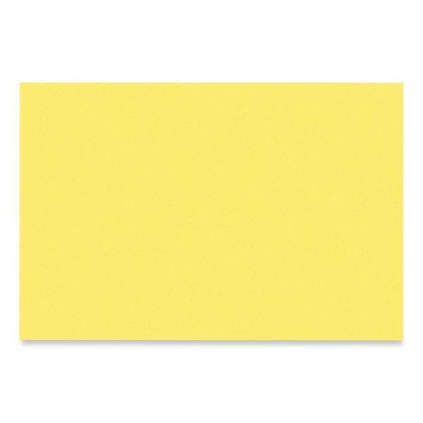 SunWorks Construction Paper, 50 lb Text Weight, 12 x 18, Yellow, 50 Pack on Sale - Image 2