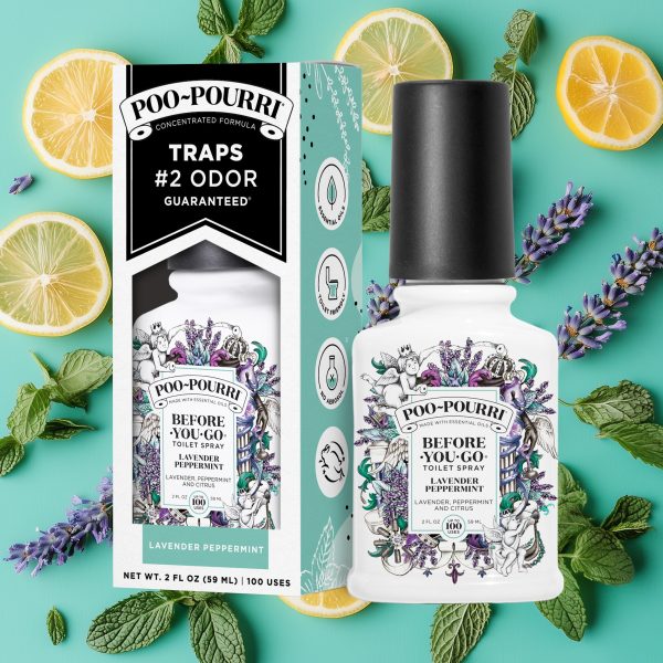 Lavender Peppermint - Poo~Pourri Toilet Spray For Discount