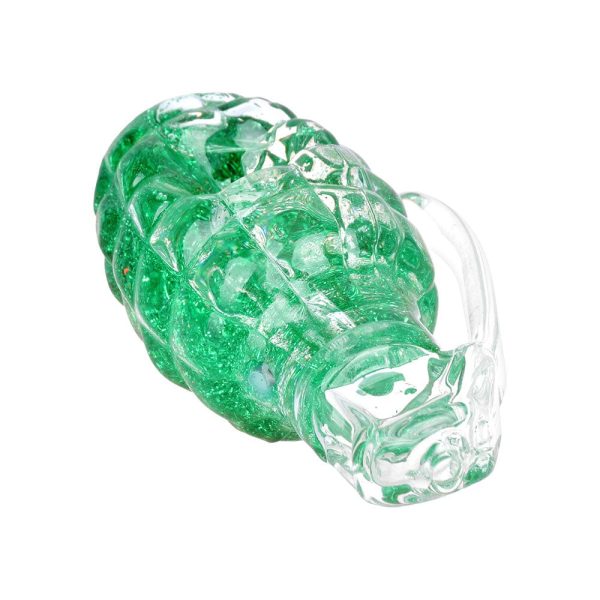 Glitter Grenade 3.5  Glycerin Glass Hand Pipe Supply - Image 2
