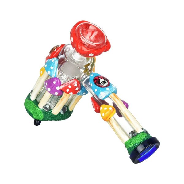 Pulsar Shroom Forest Bubbler Pipe - 8    19mm F Hot on Sale