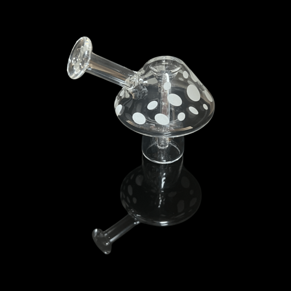 Mushroom  Glow-in-the-Dark Mini Bubbler Fashion - Image 4
