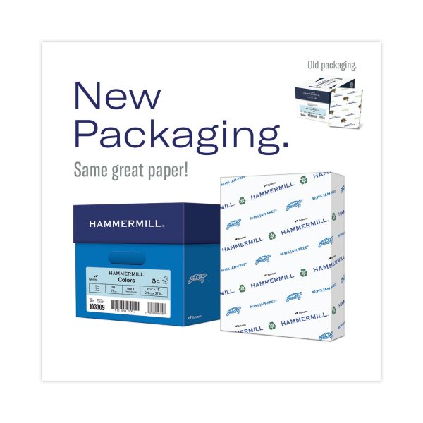 Colors Print Paper, 20 lb Bond Weight, 8.5 x 11, Cream, 500 Ream For Sale - Image 2