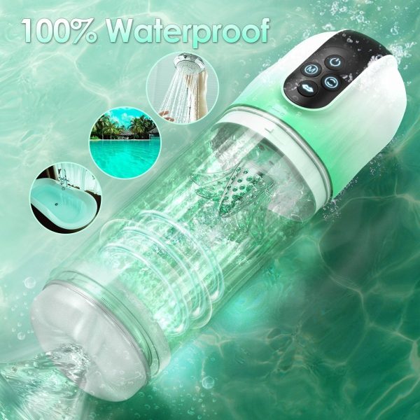BOLE| 2 in 1 Penis Pump Enlargement Training  Male Masturbator Cheap - Image 5