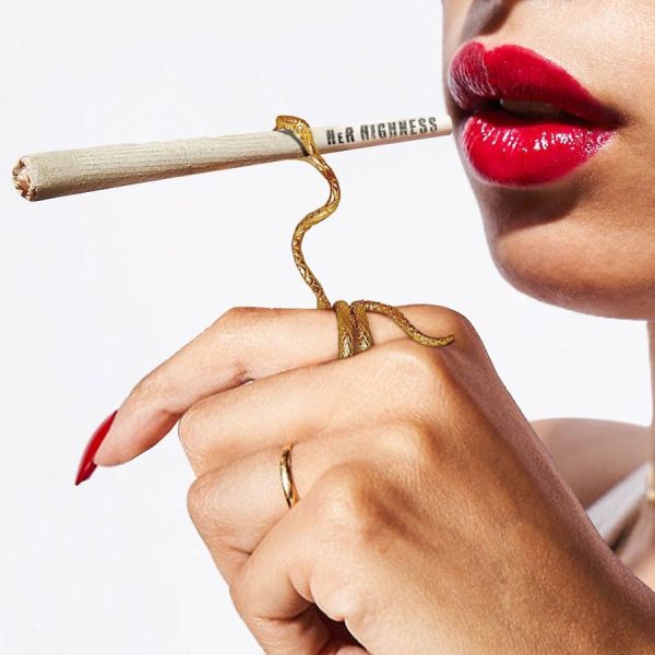 Snake in the Grass Joint Holder Ring Sale - Image 3
