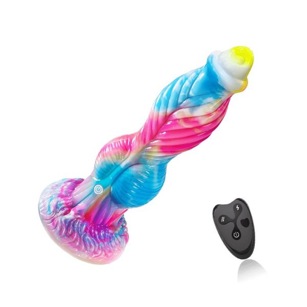 10.2 inch Fantastic 3 in 1 Realistic Huge dildo Vibrator Sex Toy-App Control Online Hot Sale