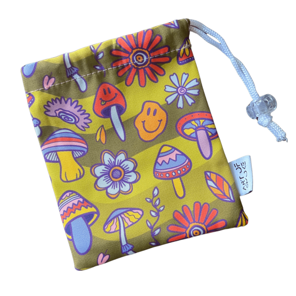 Mushroom  Glow-in-the-Dark Mini Bubbler Fashion - Image 2