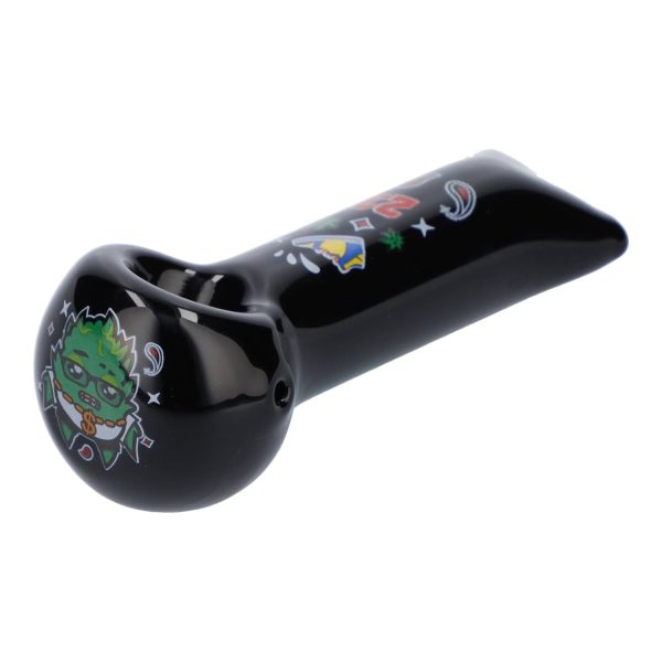 4  OG Kush Hand Pipe - Black For Sale