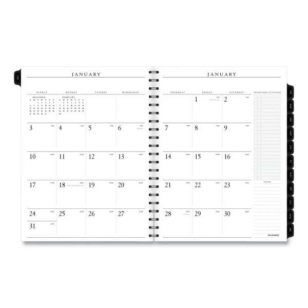 Executive Weekly Monthly Planner Refill with 15-Minute Appointments, 11 x 8.25, White Sheets, 12-Month (Jan to Dec): 2024 Online Sale - Image 3