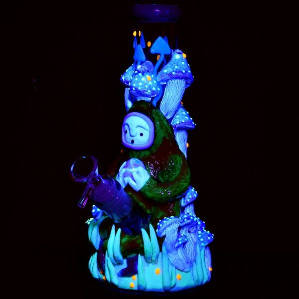Pulsar Artist Series Glow Beaker Water Pipe Online Hot Sale - Image 5