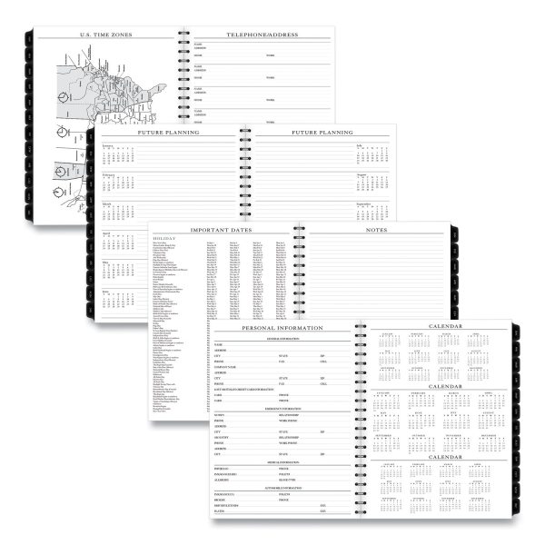 Executive Weekly Monthly Planner Refill with 15-Minute Appointments, 11 x 8.25, White Sheets, 12-Month (Jan to Dec): 2024 Online Sale - Image 5