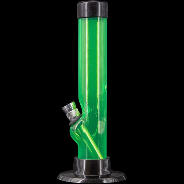 6  Acrylic Straight Tube Bong Online Sale - Image 3
