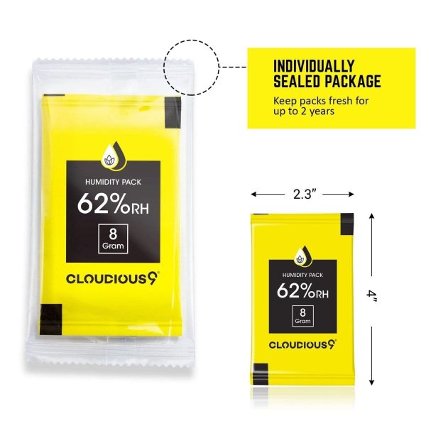 Cloudious9 62% 2-Way Humidity Pack Regulator - 12 Count Supply - Image 4