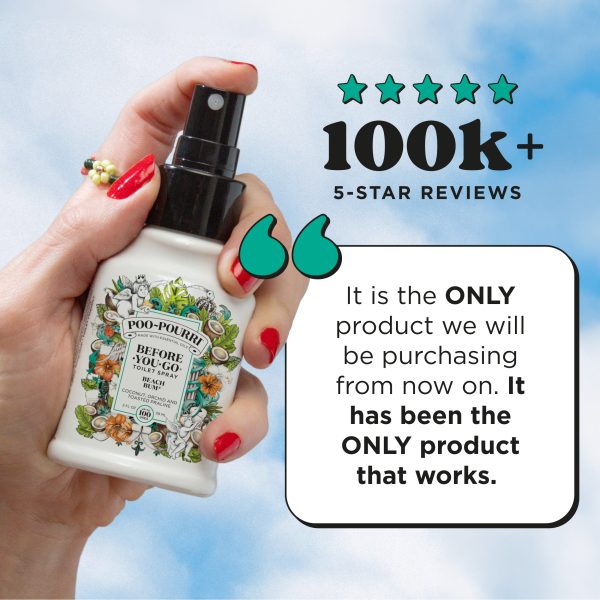 Beach Bum - Poo~Pourri Toilet Spray Hot on Sale - Image 4