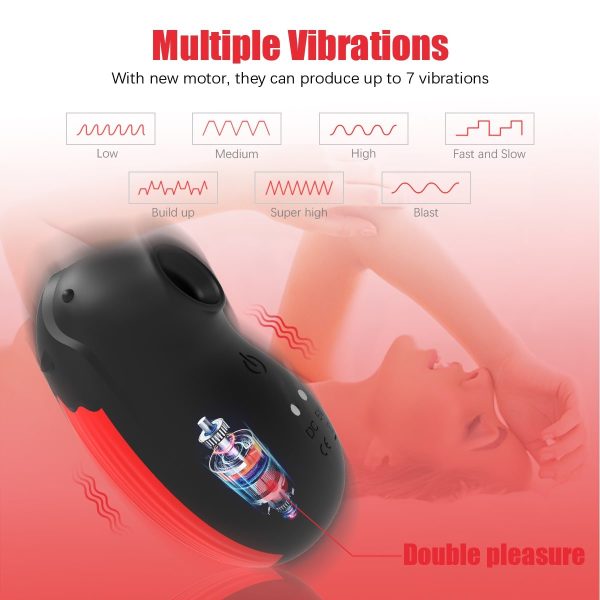 Clitoral Sucking Multiple Modes Vibrator Quiet Portable Size Discount - Image 4