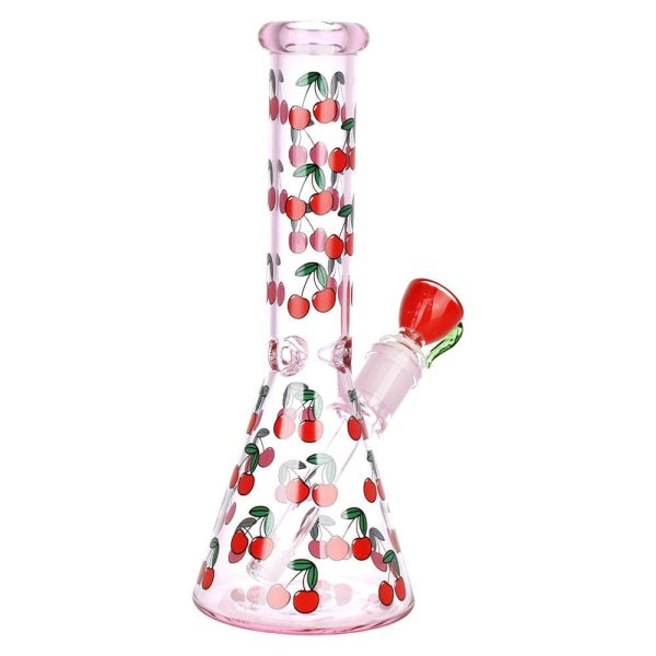 Life Is A Bowl Of Cherries 10  Beaker Water Pipe Supply - Image 2