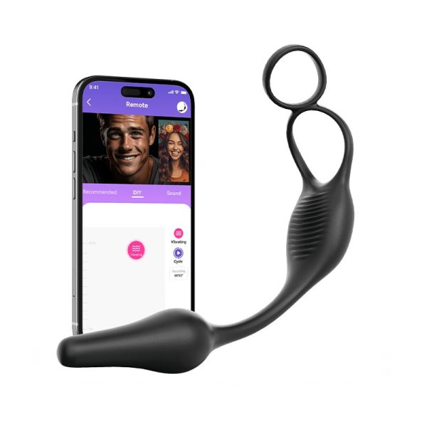ARCHIE 3 in 1 Prostate Massager Butt Plug with Double Ring on Sale