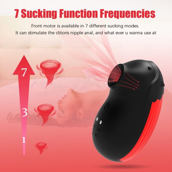 Clitoral Sucking Multiple Modes Vibrator Quiet Portable Size Discount - Image 5