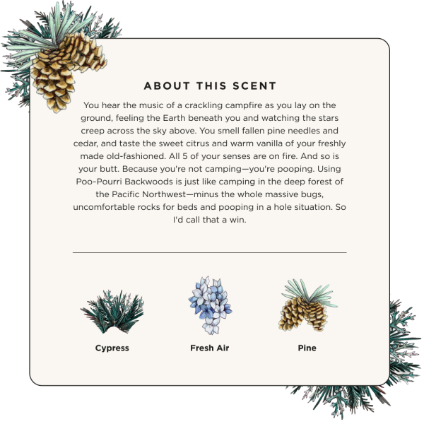 Backwoods - Poo~Pourri Toilet Spray Hot on Sale - Image 3