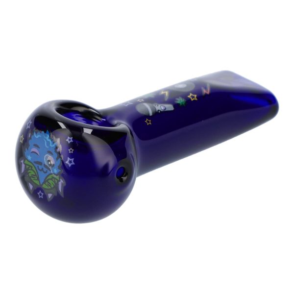 4  Granddaddy Purple Hand Pipe - Dark Blue Cheap
