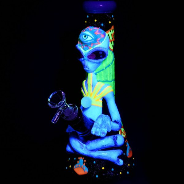 Pulsar Artist Series Glow Beaker Water Pipe Online Hot Sale - Image 3