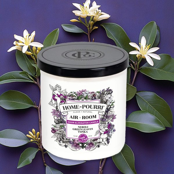 Neroli Green Leaves Tonka Candle - Home~Pourri Candle Sale