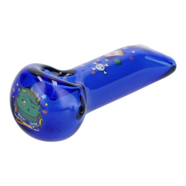 4  Blue Dream Hand Pipe - Transparent Blue Discount