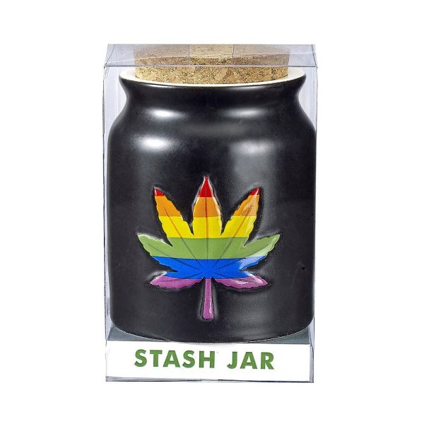 Rainbow Leaf Ashtray and Stash Jar set Online - Image 5