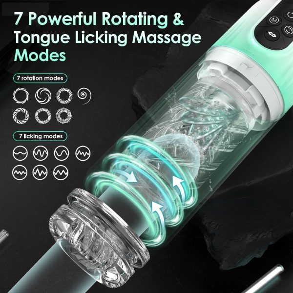 BOLE| 2 in 1 Penis Pump Enlargement Training  Male Masturbator Cheap - Image 3