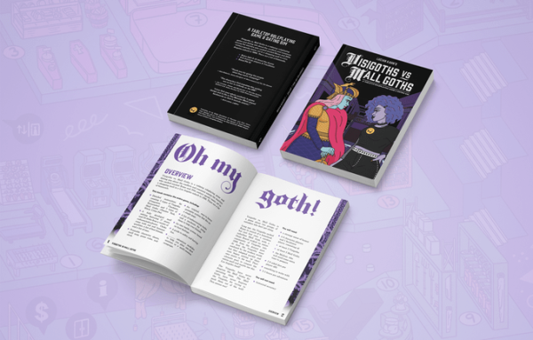 Visigoths vs. Mall Goths - Indie RPG (Softcover) Sale - Image 3