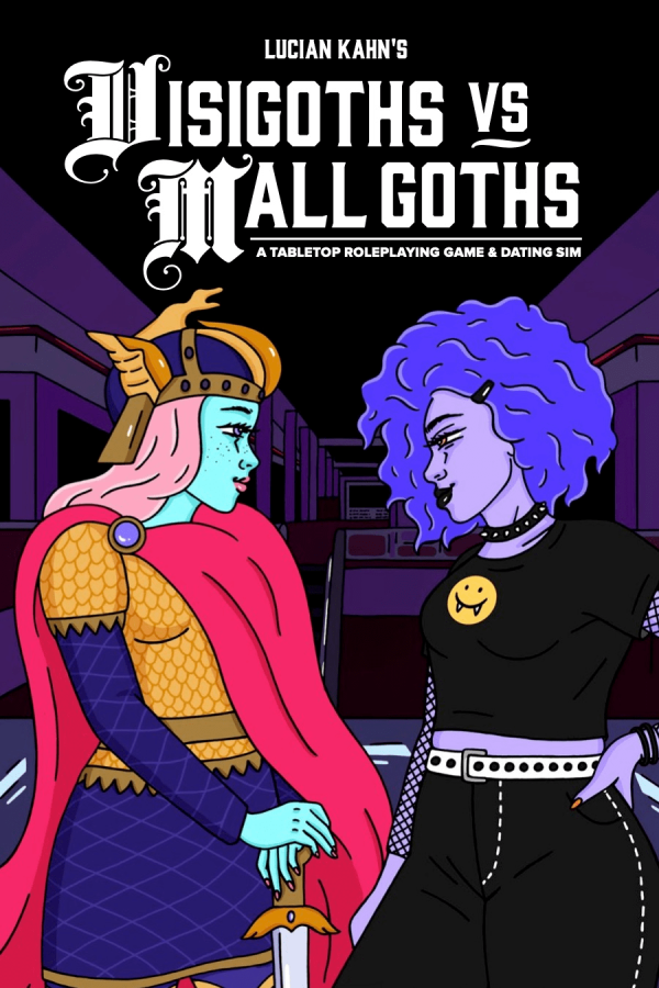 Visigoths vs. Mall Goths - Indie RPG (Softcover) Sale - Image 2
