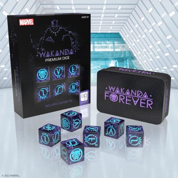 Marvel Black Panther Premium Dice Set For Sale - Image 2