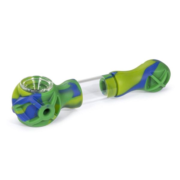 Hybrid Silicone and Glass Spoon with Translucent Chamber For Discount - Image 3