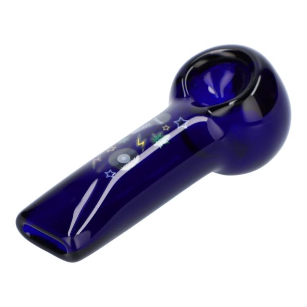4  Granddaddy Purple Hand Pipe - Dark Blue Cheap - Image 5