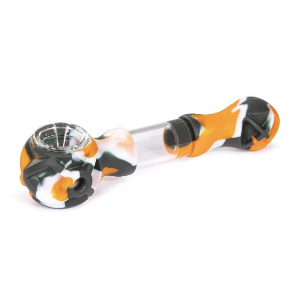 Hybrid Silicone and Glass Spoon with Translucent Chamber For Discount - Image 2
