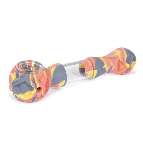 Hybrid Silicone and Glass Spoon with Translucent Chamber For Discount - Image 4