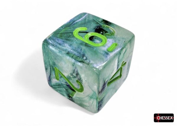 Chessex Dice: Borealis Kelp light green Luminary Polyhedral 7-Dice Set Online Hot Sale - Image 5