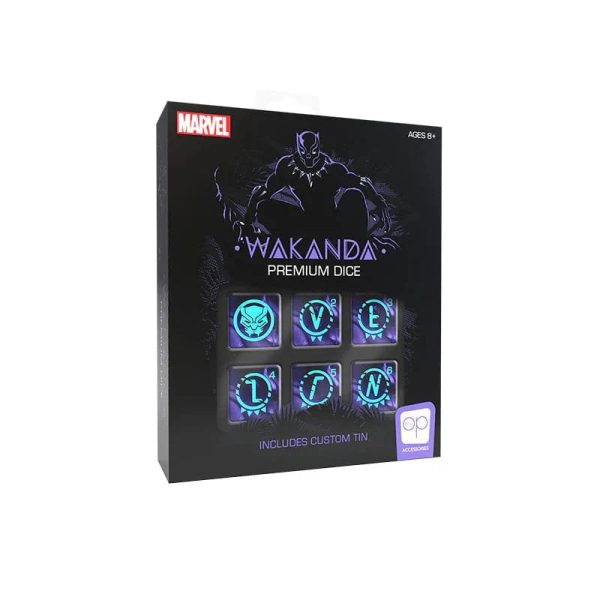 Marvel Black Panther Premium Dice Set For Sale