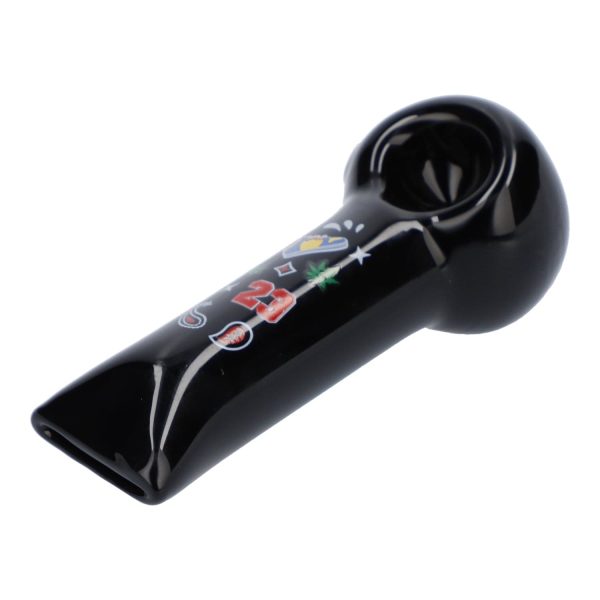 4  OG Kush Hand Pipe - Black For Sale - Image 5