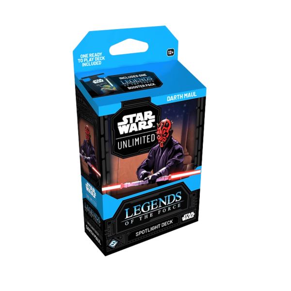 Star Wars: Unlimited - Legends of the Force - Darth Maul Spotlight Deck (Pre-Order) For Sale - Image 2