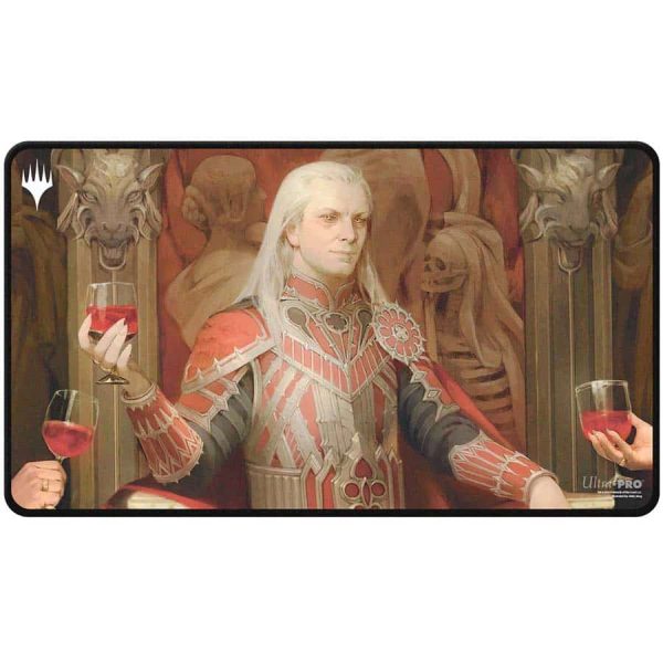 Magic The Gathering Innistrad Remastered: Edgar Markov Black Stitched Playmat For Discount