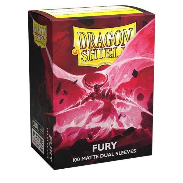 Dragon Shield Sleeves: Standard Matte Dual - Fury For Discount