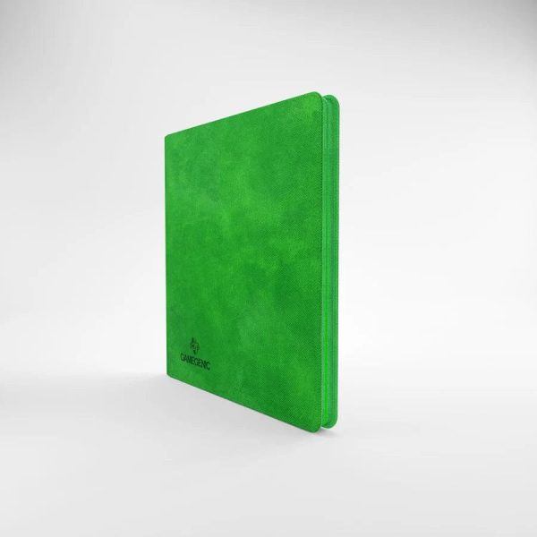 Gamegenic: Binders - 24-Pocket Zip-Up Album Green For Discount