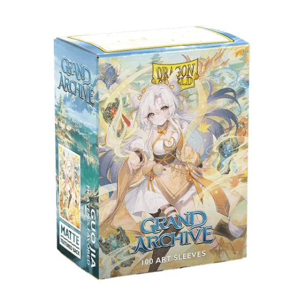 Dragon Shield Sleeves - 100ct Box Grand Archive Guo Jia, Heaven s Favored Sleeves Hot on Sale