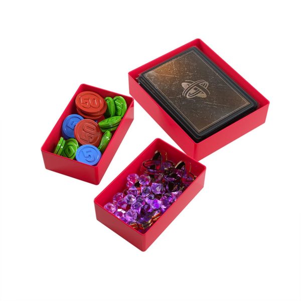 Gamegenic: Boxes - Token Silo Card Add On Red Sale - Image 2