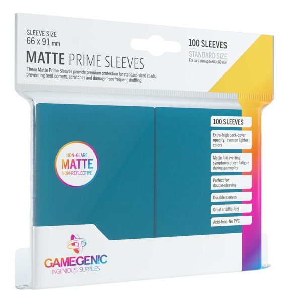 Gamegenic: Sleeves - Blue Matte Online Hot Sale