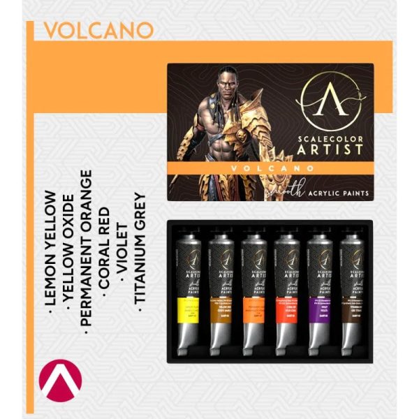 Scalecolor Artist Volcano Online Sale - Image 3