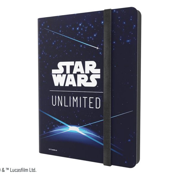 Star Wars Unlimited: Casual Album  18-Pocket- Card Back Blue on Sale