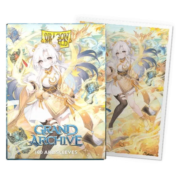 Dragon Shield Sleeves - 100ct Box Grand Archive Guo Jia, Heaven s Favored Sleeves Hot on Sale - Image 2