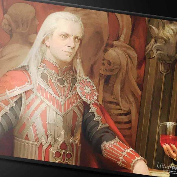 Magic The Gathering Innistrad Remastered: Edgar Markov Black Stitched Playmat For Discount - Image 3
